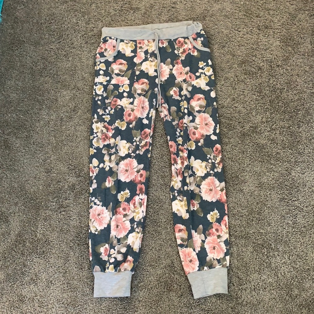 Floral lounge pants
